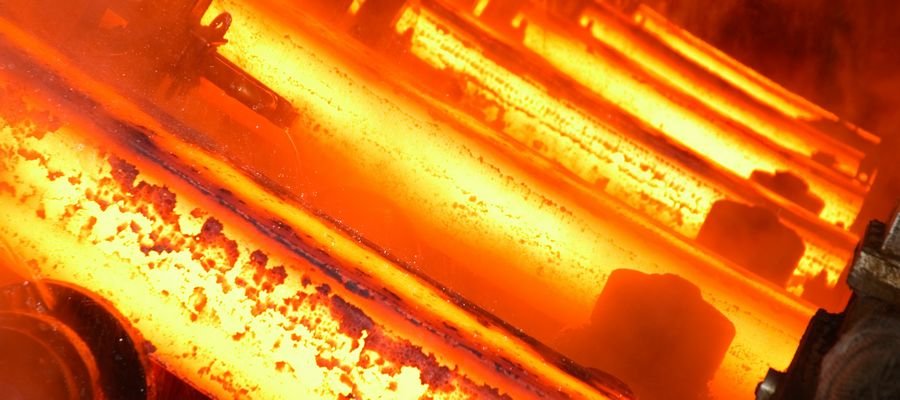 Hardening of steel at high temperature